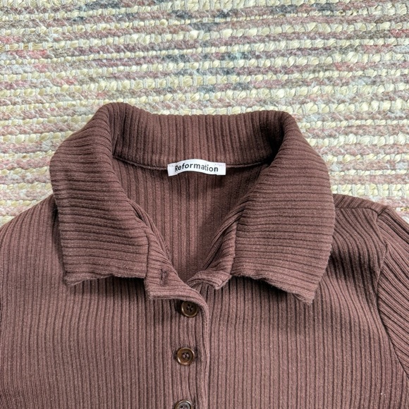 Reformation Ribbed Top - Picture 3 of 7